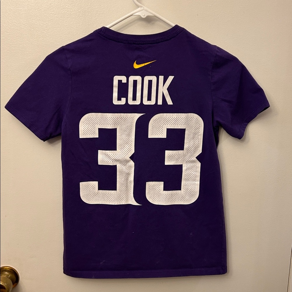 Nike Vikings T-shirt Purple Size Medium - Picture 5 of 5